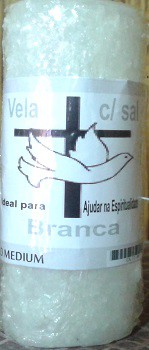 Vela de Sal Branca